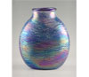 Link to oval blue luster vase by Tom Stoenner